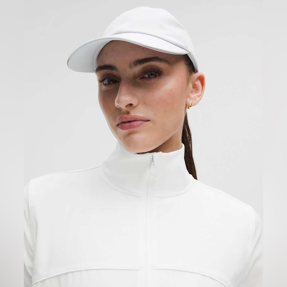 Lululemon Court Rival Tennis Track Jacket size 10 White WHWH - Picture 2 of 9